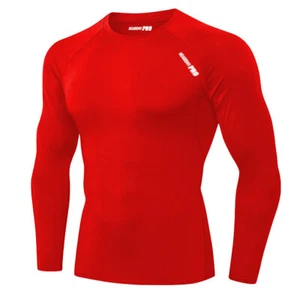 Compression Layer RED Top Long Sleeve Under Arm ACADEMY PRO Size 4XS XXXXS - Bild 1 von 4
