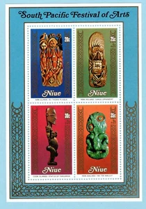 Niue, Sc #268f, MNH, 1980, S/S, Festival of Art - Picture 1 of 1