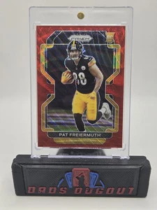 PAT FREIERMUTH (RC) #/149 2021 Prizm Football Red Wave Prizm Rookie Steelers - Imagen 1 de 4