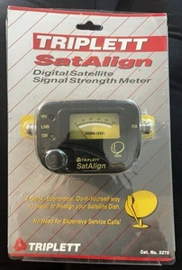 Triplett SatAlign Digital Satellite Signal Strength Meter Cat No. 3275 NEW - Picture 1 of 7