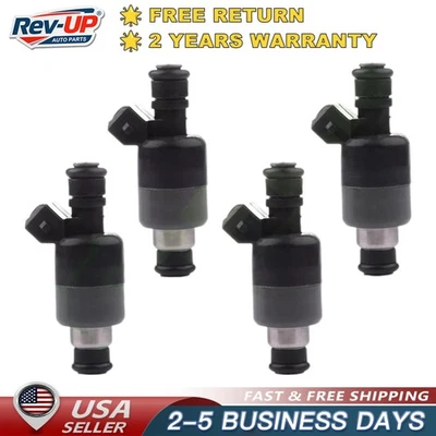 4PCS Fuel Injectors Fit 1998-1999 Chevrolet Cavalier 1999-2000 Chevy S10 2.2L Foto 1 de 4