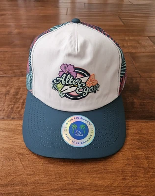Alter Ego Running Traveler Splash Summer Palm Hat Cap Standard  23.6"/60 cm $49 - Image 1 of 4