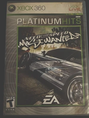 Need for Speed Most Wanted 2005 Xbox 360  Tested Platinum Hits Original Box - Image 1 of 3