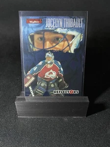 1995-96 Fleer Skybox Jocelyn Thibault Deflectors #7 Of 12 Colorado Avalanche - Bild 1 von 2