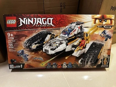 LEGO NINJAGO LEGACY 71739 Ultra Sonic Raider 2021 Kai Zane Jay Cole NEW/SEALED - Image 1 of 4