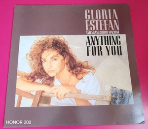 1988 Gloria Stefan* Anything For You Lp Vinyl 12" Media Near Mint - Picture 1 of 6