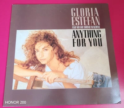 1988 Gloria Stefan* Anything For You Lp Vinyl 12" Media Near Mint - Image 1 of 4
