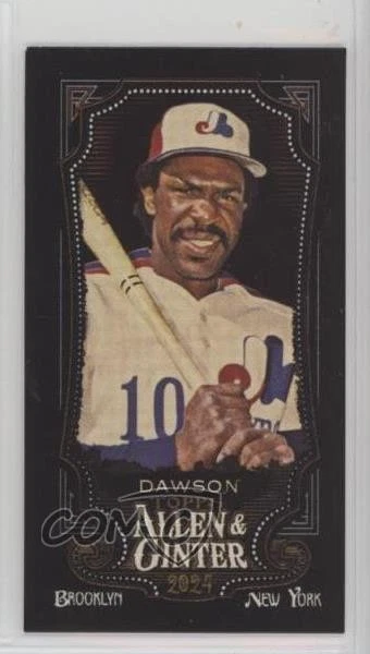 2024 Topps Allen & Ginter X Mini Andre Dawson #242 HOF - Image 1 of 2