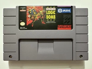 Operation: Logic Bomb (Super Nintendo Entertainment System, 1993) - Authentic - Picture 1 of 24