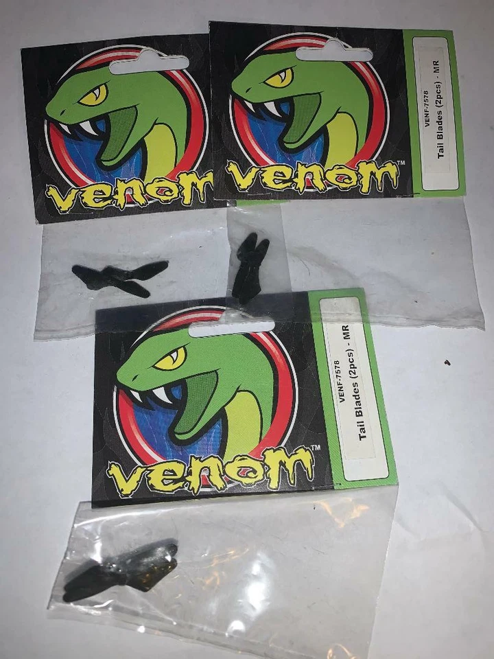 3 sets of Venom Venf-7578 Tail Blades (2) -MR - Image 1 of 1