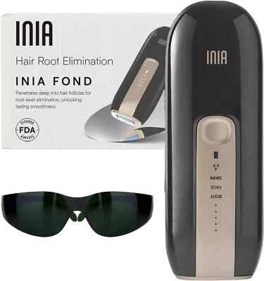 Laser Hair Removal Device for Women and Men, INIA Fond Hair Remover