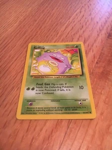 Juego básico de cartas Pokémon Koffing 51/102, nuevo de lote antiguo - Imagen 1 de 1