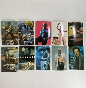 Original Buckaroo Banzai Postkarten 1984 komplett kompletter Satz 10 RAR VINTAGE - Bild 1 von 22