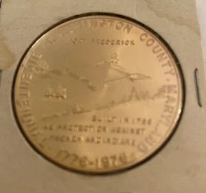 Washington Co zweihundertjährige Sammlermünze - Bild 1 von 2