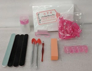 Nail Kit with Nail Filers, Nail Clips, Nail Buffers, Nail tools, Nail sponges - Picture 1 of 2