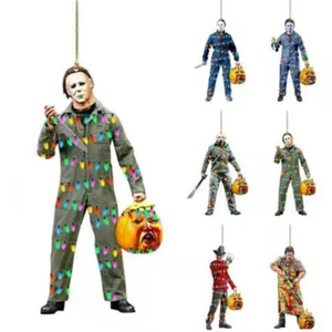 Halloween Christmas Horror Ornament Tree Decorations Nightmare Pendant Hangings - Picture 1 of 20