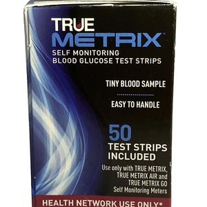 True Matrix  Glucose Blood Test Strips - 4 Packages  of 50 Strips Each - Picture 1 of 9