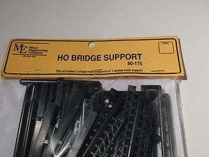 HO Micro- Engineering #80-175 HO BRIDGE SUPPORT BIGDISCOUNTTRAINS - Picture 1 of 6