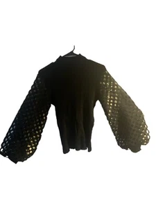 NUEVO Top Suéter Caligrafía Para Mujer Talla M De Moda y Cómodo - Imagen 1 de 10