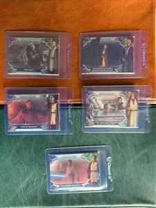 (CB16) STAR WARS TOPPS MASTERWORK OBI-WAN KENOBI QUOTE CARDS OB1- LIMITED /299 - Picture 1 of 11