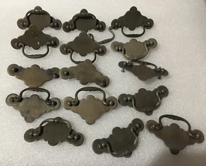 Lot Of 15 Vintage Dresser Cabinet Hardware Pull Handles - Picture 1 of 6