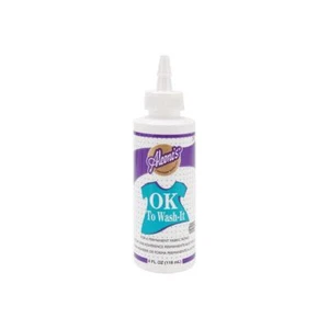 Aleene's OK To Wash It Fabric Glue 4oz   - Picture 1 of 1