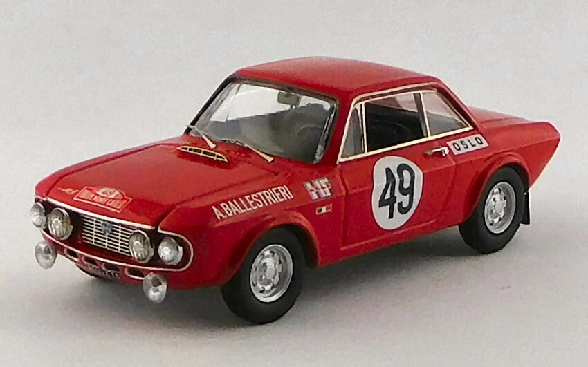 BEST MODEL BT9816 LANCIA FULVIA 1.6 COUPE' HF N.49 MONTE CARLO 1970 BALLESTRIERI - Immagine 1 di 1