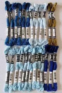 Lot of 25 DMC Flower Thread Embroidery Floss Lot 5 Different Colors LAST LOT - Picture 1 of 3