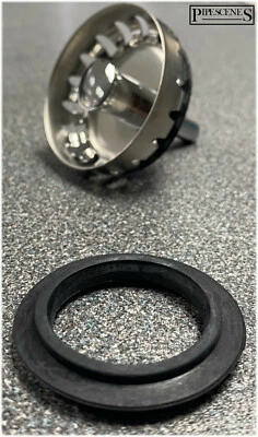 Mcalpine MINI Basket Strainer Plug Waste WASHER ONLY Seal for Kitchen Sink Plug