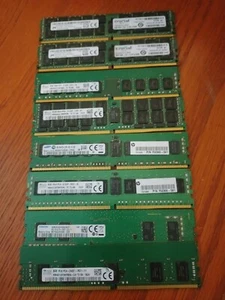 Lot of 8 DDR4 ECC Memory Not working - Picture 1 of 5