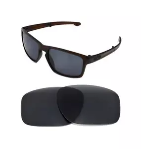 NUEVO LENTE DE REPUESTO POLARIZADO NEGRO PARA GAFAS DE SOL OAKLEY HOLSTON - Imagen 1 de 6