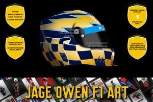 Greg Moore 1999 CART Indy Helmet Stickers Vinyl - Scuderia GP - Picture 1 of 1
