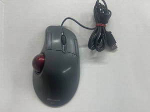 Microsoft Trackball Optical 1.0 Maus X08-70386 kabelgebunden USB PS2/USB GEBRAUCHT/GETESTET - Bild 1 von 3