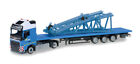 HERPA, VOLVO FH 4x2 con piattaforma ed elemento per gru LIEBHERR LR 1600/2 FE...