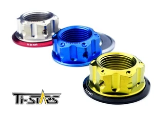 Nuts M14 M16 M18 M20 M22 M24 nut Titanium GR5 Snowflake washers New Tistars x1 - Picture 1 of 20