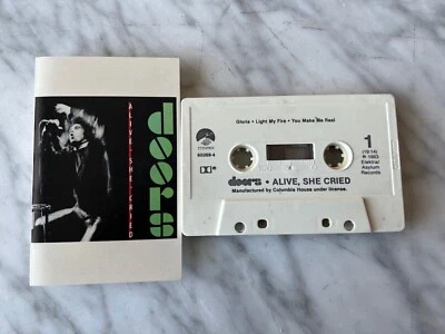 The Doors Alive She Cried CASSETTE Tape 1983 Elektra E4-60269 Jim Morrison RARE! - Image 1 of 3