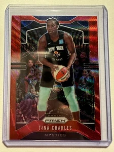 K44,029 - 2020 Panini Prizm WNBA Prizms Ruby Wave #45 Tina Charles - Picture 1 of 1