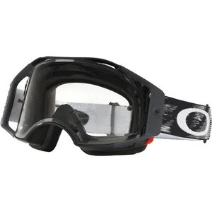 Oakley Airbrake MX Goggle 57-979 Jet Black Speed Frame Clear Lens Anti Fog - Picture 1 of 3