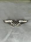 WWII USAAF Enlisted Air Crew Member 3" Sterling Clutch Back Pin