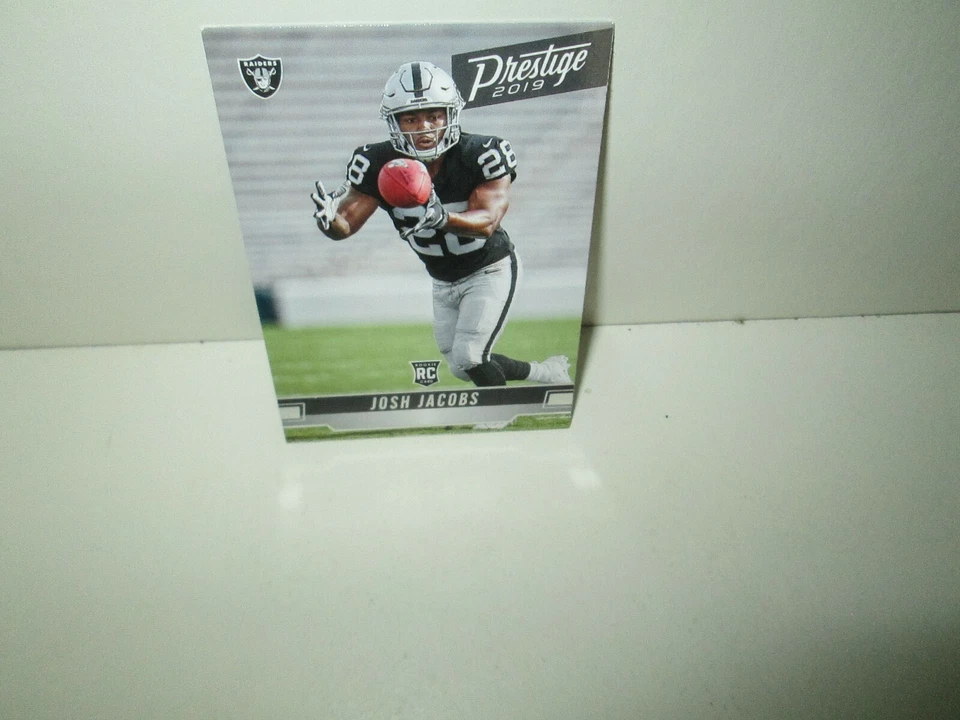 JOSH JACOBS 2019 Prestige Football Card #240 Rookie Rc LAS VEGAS RAIDERS WR M - Image 1 of 1