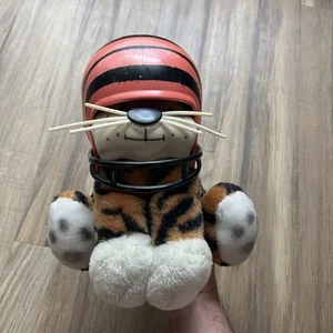 Vintage Cincinnati Bengals NFL Huddles 10” Plush Mascot Doll Tudor Games 1983 - Picture 1 of 7