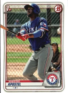 2020 Bowman #BP-46 Sherten Apostel Prospects - Picture 1 of 2