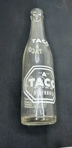 Bouteille de soda Taco "A" - triple une entreprise d'embouteillage Oklahoma City. 1956 - Photo 1/4