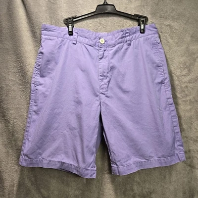 Pantalones Cortos Vineyard Vines Para Hombres 33 Púrpura Club Chino Golf Informales Preppy Shep & Ian 9" Foto 1 de 4