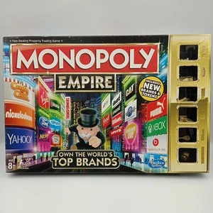 Monopoly Empire Gioco da Tavolo 2013 Hasbro Gold Edition Completo - Foto 1 di 9