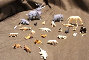 Airfix Zoo Animals HO mixed lot Ape Elephant Hippo Lion Bear Alligator Penguin - Picture 1 of 5