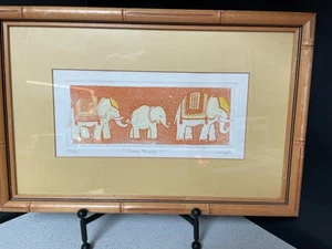 17.5x11.5 MCM Signed Numberd Etching Circus Parade by Wingate 57/200 - Picture 1 of 6
