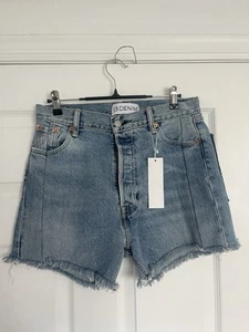 EB Denim Cutoff Jean Shorts New With Tags Sz 28 - Picture 1 of 4