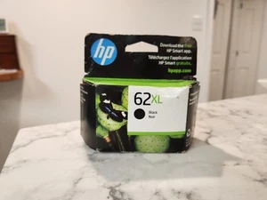 Original HP 62XL Tinte Schwarz Ablaufdatum Juli 2023 Versiegelt Neu - Bild 1 von 8