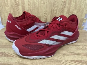 Adidas Adizero Select PE Rutgers Scarlet Knights Red Basketball Shoe Men's 11 - Picture 1 of 9
